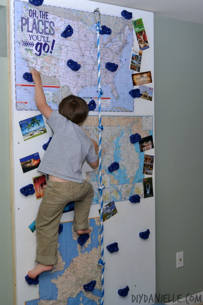 DIY Climbing Wall For Toddlers
 How to Build an Indoor Rock Climbing Wall