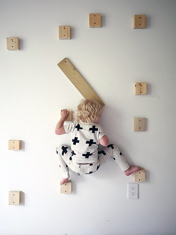 DIY Climbing Wall For Toddlers
 Our DIY Rock Climbing Wall Design For Mankind