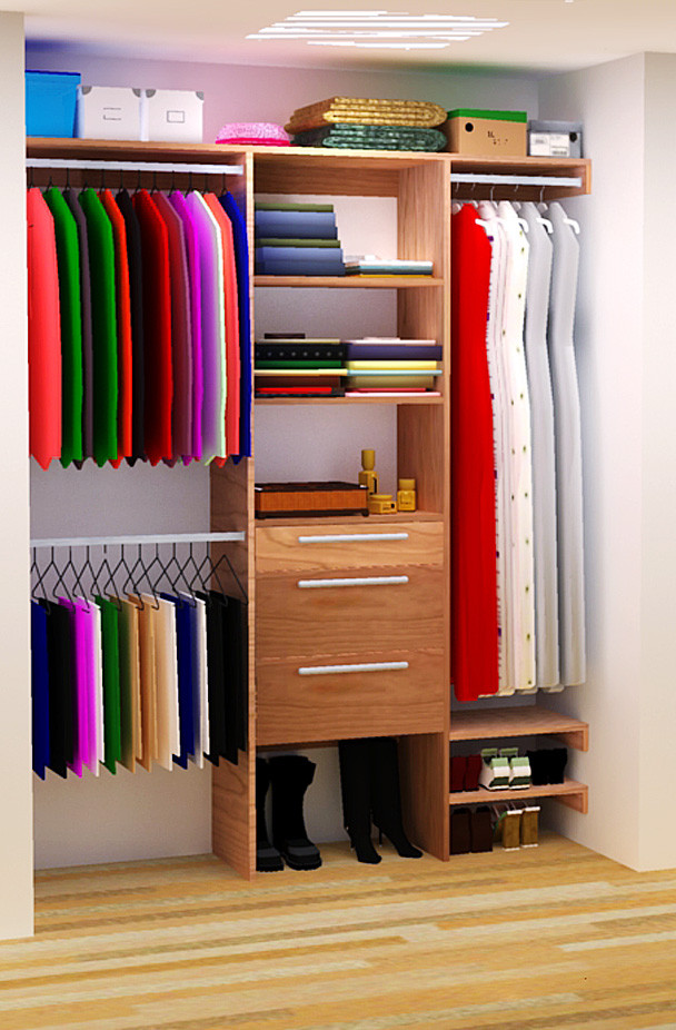 DIY Closet Organizing
 DIY Closet Organizer Plans For 5 to 8 Closet