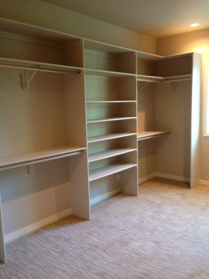 DIY Closet Shelves Plans
 It is simple and easy to assemble the closet organizers