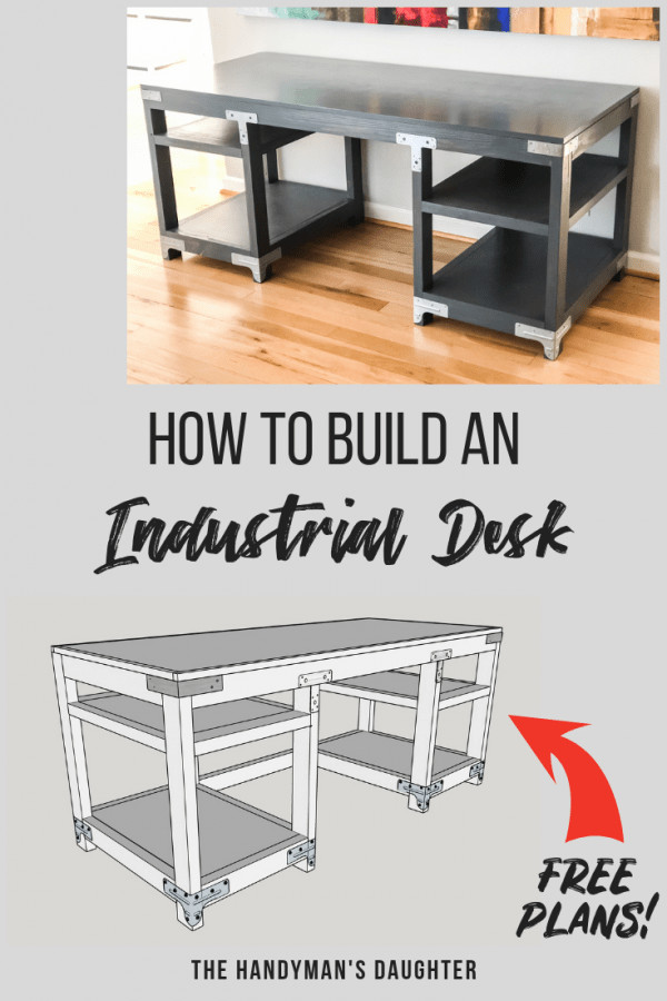 DIY Computer Desk Plans
 DIY Industrial puter Desk Plans and Tutorial The