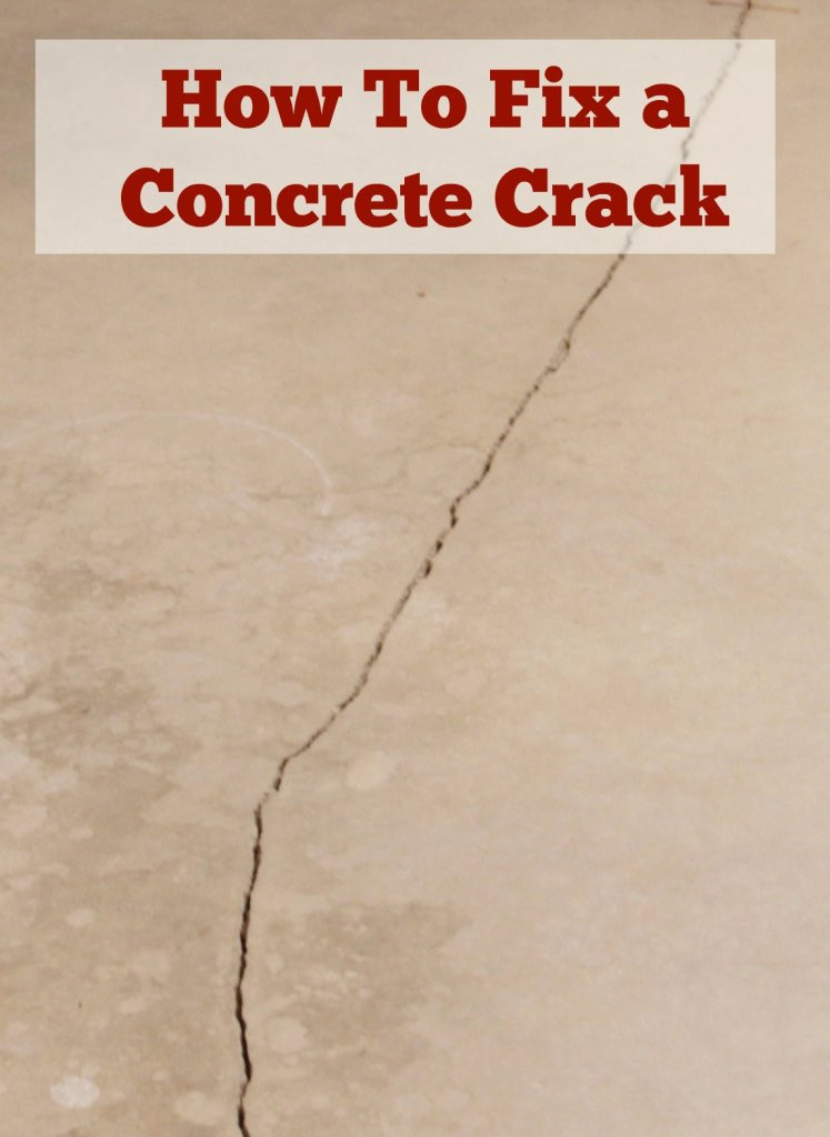 DIY Concrete Crack Repair
 Concrete Crack Repair