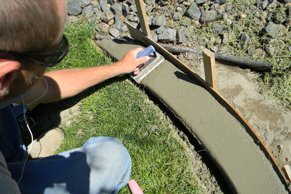 Diy Concrete Landscape Edging
 DIY Outdoor Projects on a Bud