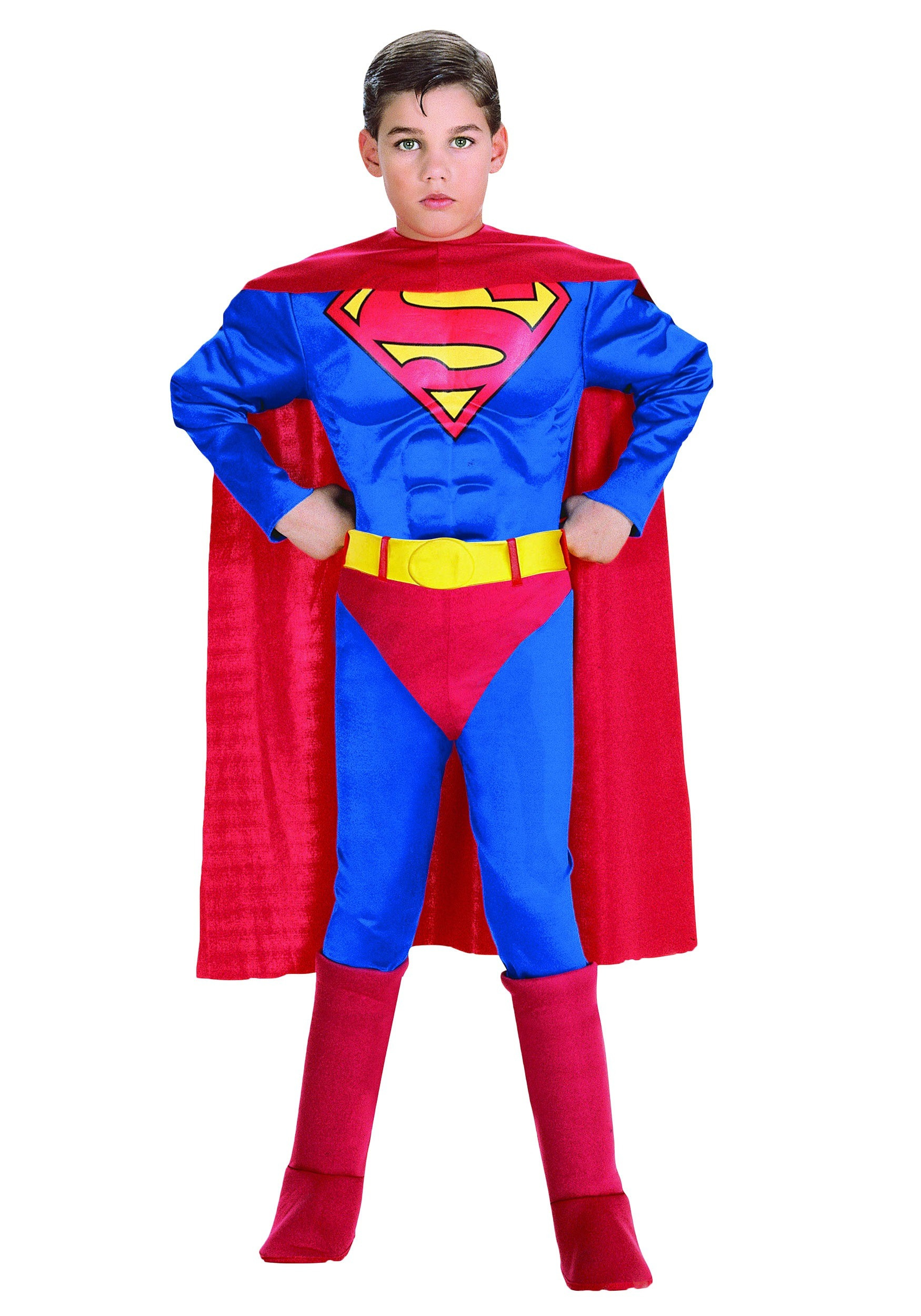 DIY Costumes Kids
 Child Deluxe Superman Costume Kids Superman Halloween