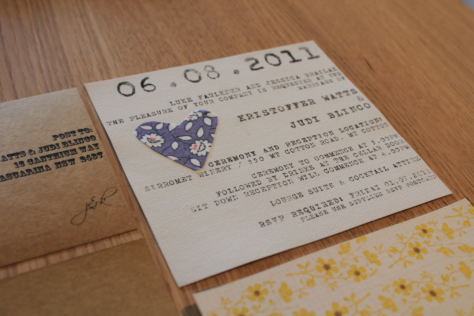 Diy Country Wedding Invitations
 Watts Wedding Box DIY rustic wedding invitations