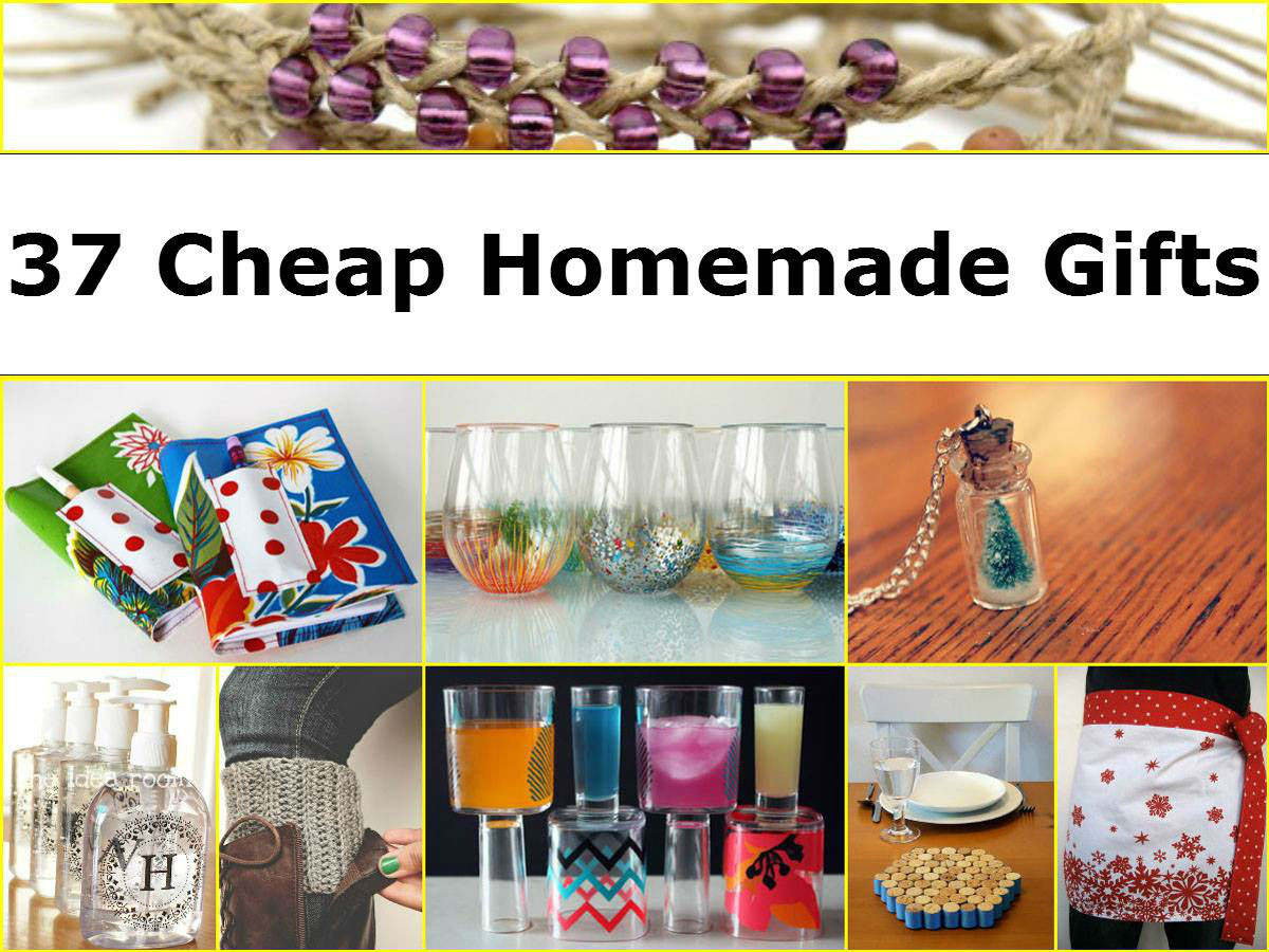 DIY Couples Gift Ideas
 37 Cheap Homemade Gifts