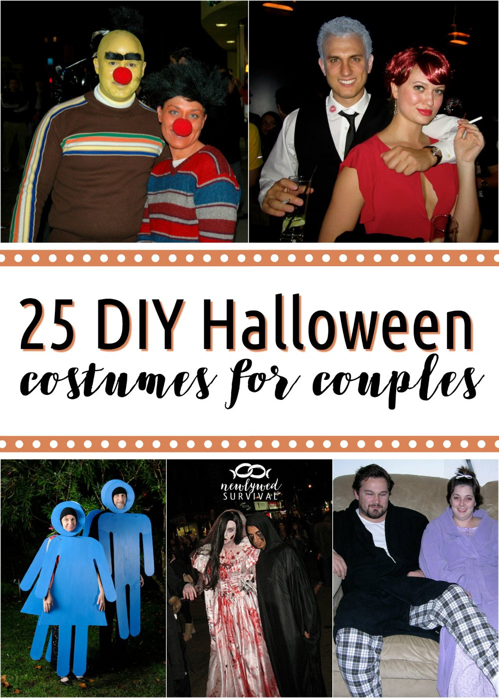 DIY Couples Halloween Costumes
 25 DIY Costumes for Couples Newlywed Survival