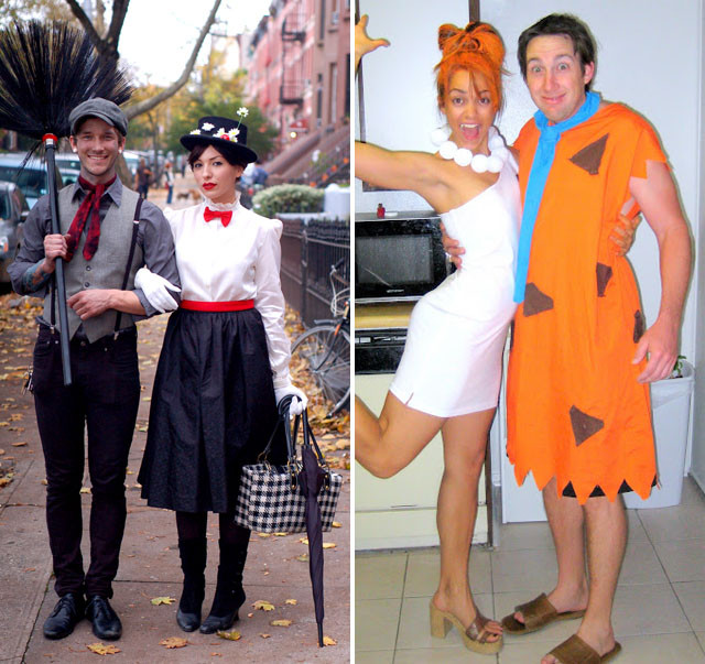 DIY Couples Halloween Costumes
 Valentine e Couple Costume Ideas