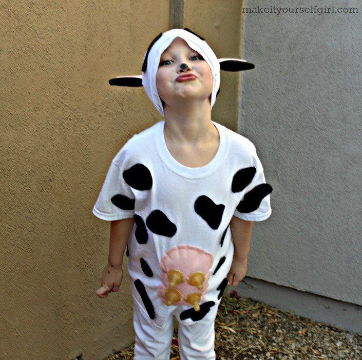 DIY Cow Costume For Adults
 DIY Cow Costume Easy and Cute Make It Yourself Girl