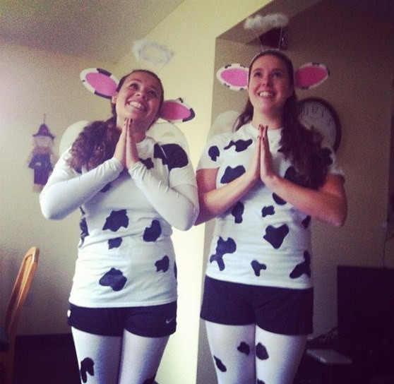 DIY Cow Costume For Adults
 26 Halloween Costumes That ll Actually Keep You Warm