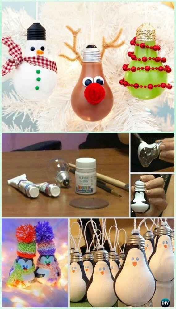 DIY Craft Ideas For Kids
 20 Easy DIY Christmas Ornament Craft Ideas For Kids to Make