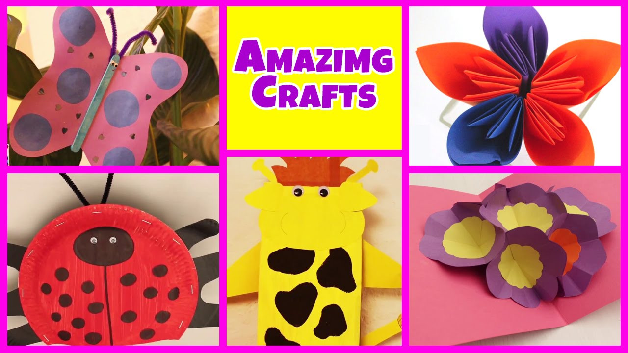 DIY Craft Ideas For Kids
 Amazing Arts and Crafts Collection