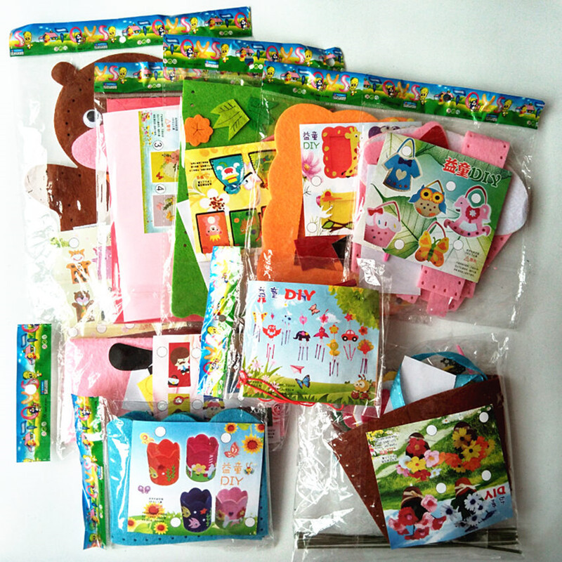 Diy Craft Kits For Kids
 Aliexpress Buy Happyxuan 9 Designs lot Kids DIY