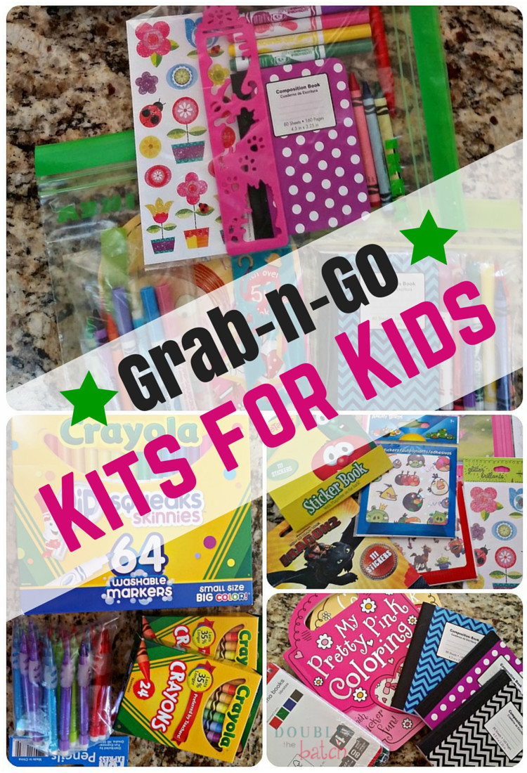 Diy Craft Kits For Kids
 DIY Grab n Go Kits for Kids Double the Batch