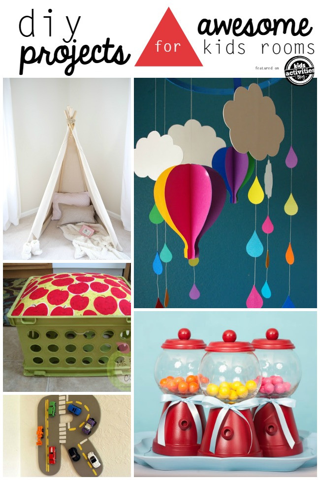 Diy Crafts For Kids Room
 25 Creative DIY Projects For Kids Rooms