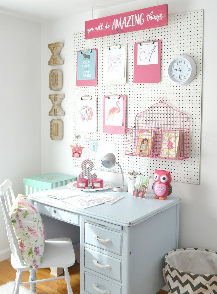 Diy Crafts For Kids Room
 24 Wall Decor Ideas for Girls Rooms