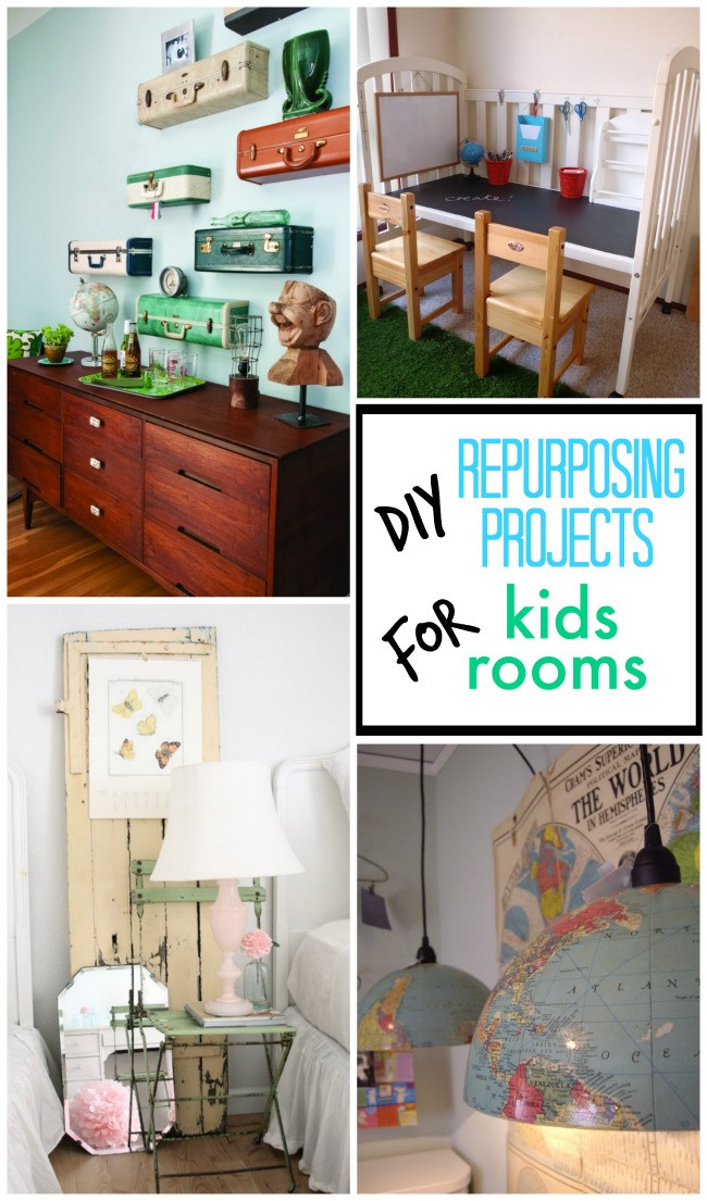 Diy Crafts For Kids Room
 DIY Repurposing Projects for Kids Rooms
