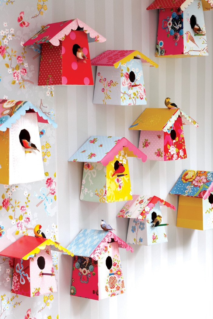 Diy Crafts For Kids Room
 kids decor diy birdhouses pip studio