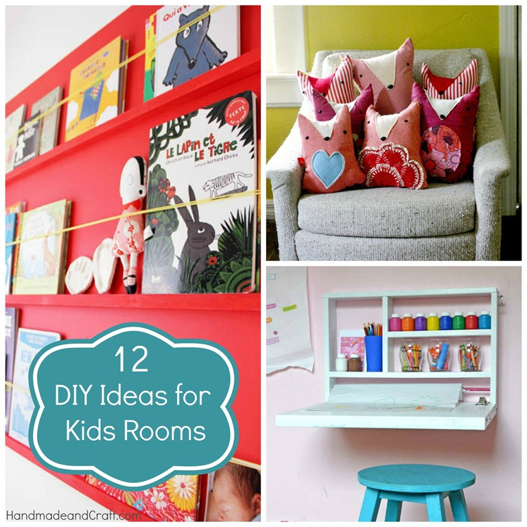 Diy Crafts For Kids Room
 12 DIY Ideas for Kids Rooms DIY Home Decor
