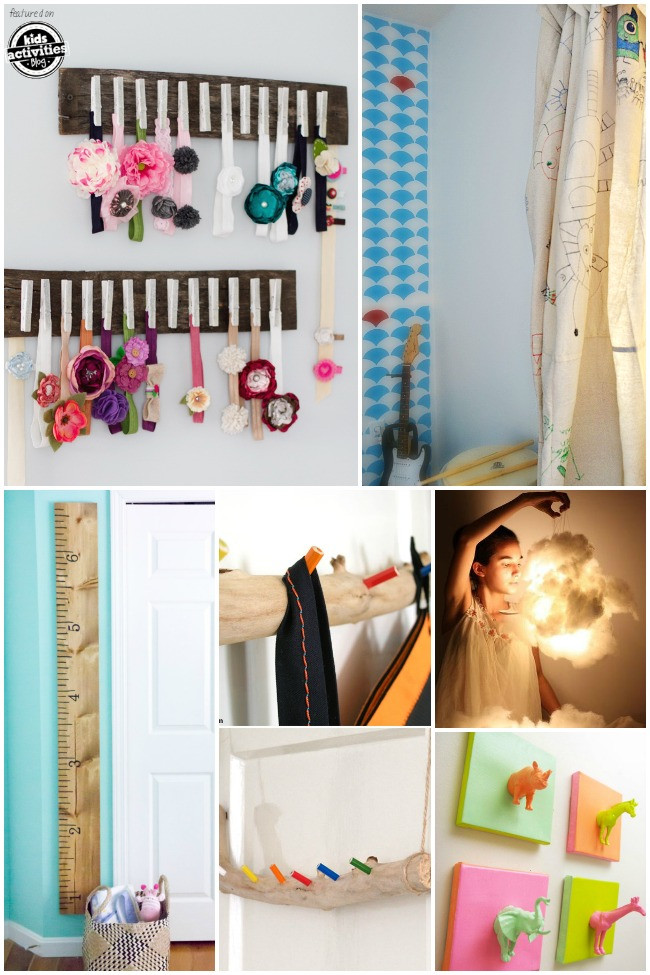 Diy Crafts For Kids Room
 25 Creative DIY Projects For Kids Rooms