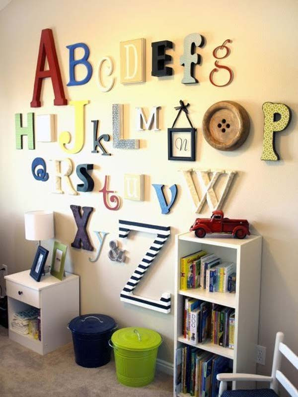 Diy Crafts For Kids Room
 Top 28 Most Adorable DIY Wall Art Projects For Kids Room