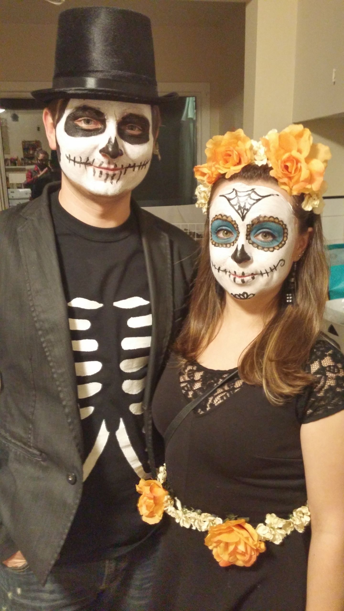 DIY Day Of The Dead Costumes
 Couples Costume DIY – Day of the Dead – Julie Erin Designs