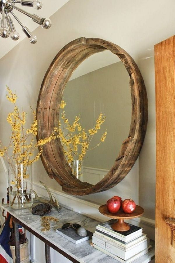 DIY Decorate Mirror Frame
 DIY Mirror decoration ideas for striking mirror frames