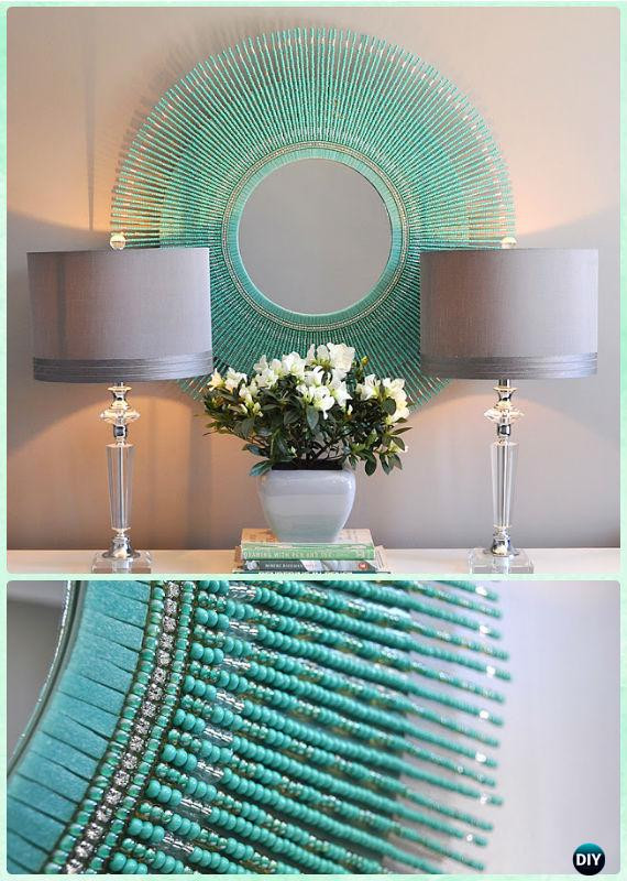 DIY Decorate Mirror Frame
 DIY Decorative Mirror Frame Ideas and Projects [Picture