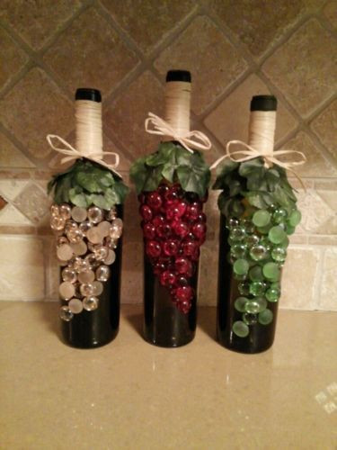 DIY Decorated Wine Bottles
 Decorated wine bottles Wine Inspirations