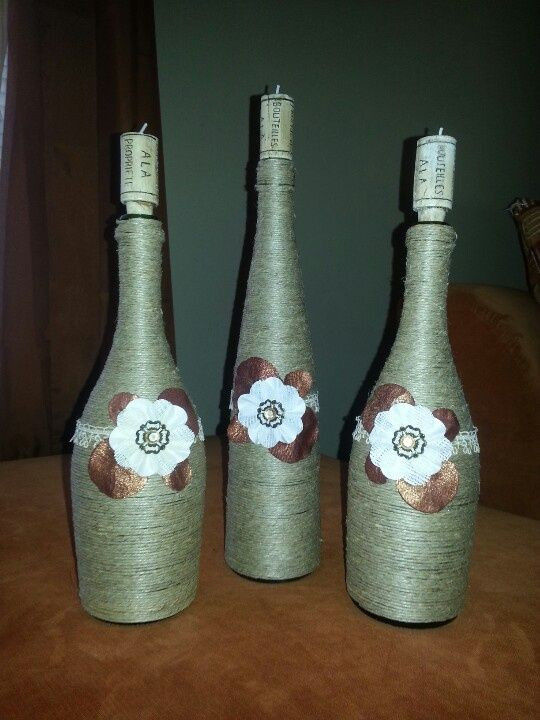 DIY Decorated Wine Bottles
 diy decorative wine bottles