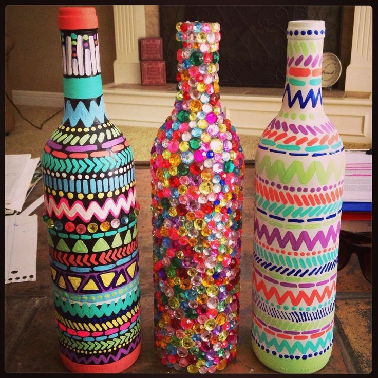 DIY Decorated Wine Bottles
 DIY Decorated Wine Bottles s and