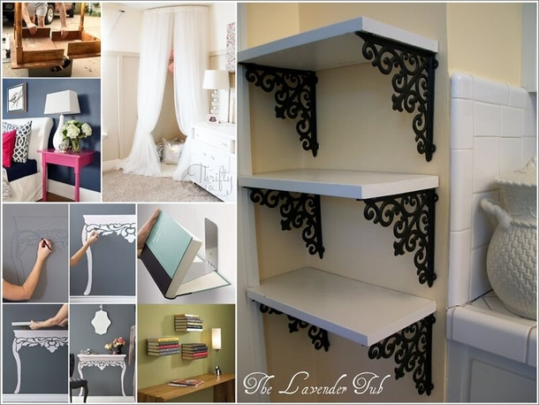 DIY Decorating Projects
 20 Cheap But Amazing DIY Home Decor Projects