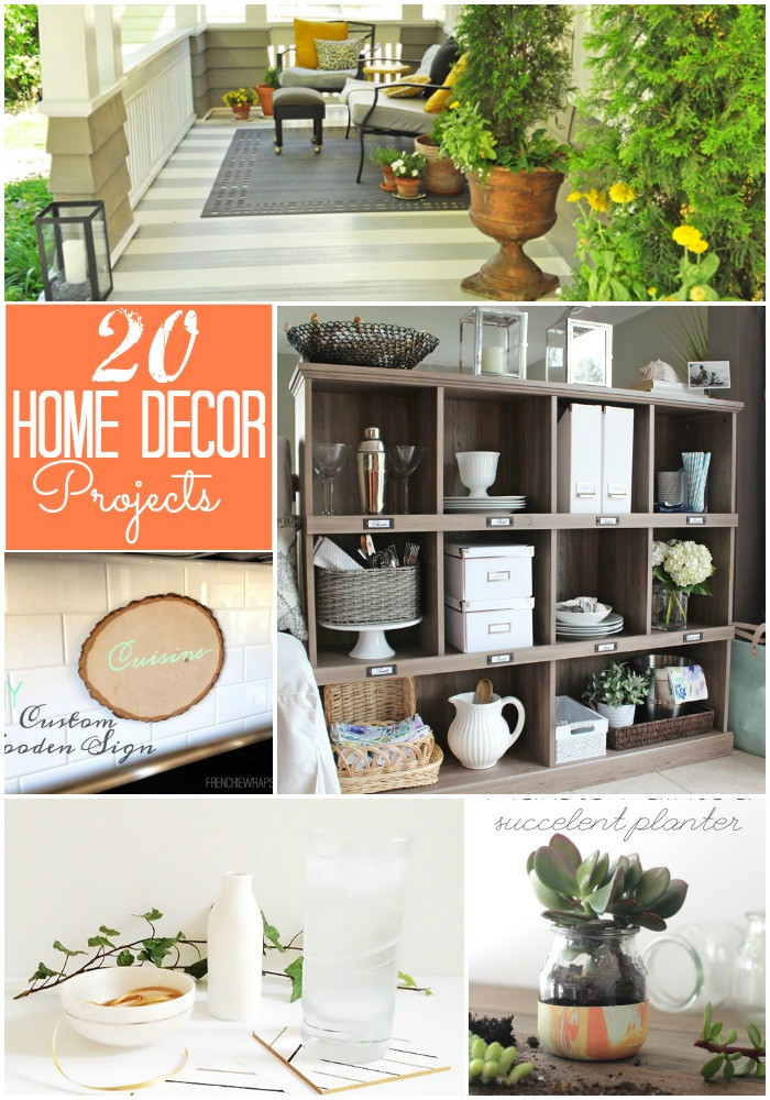 DIY Decorating Projects
 Great Ideas 20 DIY Home Decor Projects