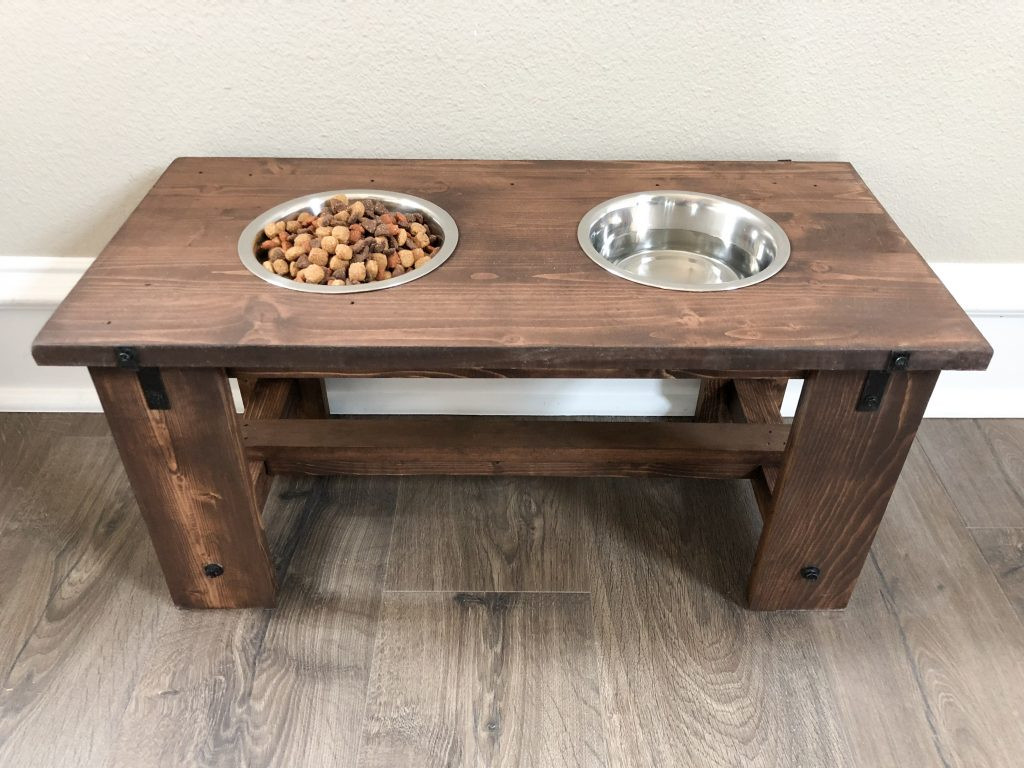 DIY Dog Bowl
 DIY Dog Bowl Stand For Your Puppies Shanty 2 Chic