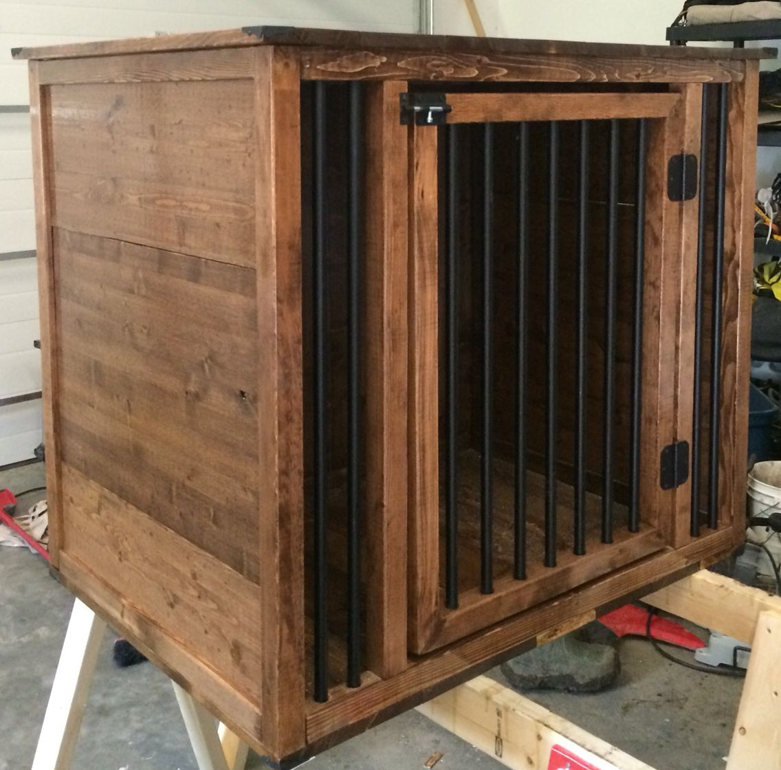 DIY Dog Cages
 Indoor large dog crate … Dog Beds