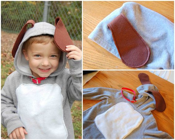 DIY Dog Costumes For Kids
 [Pinning my own because I had trouble finding a homemade