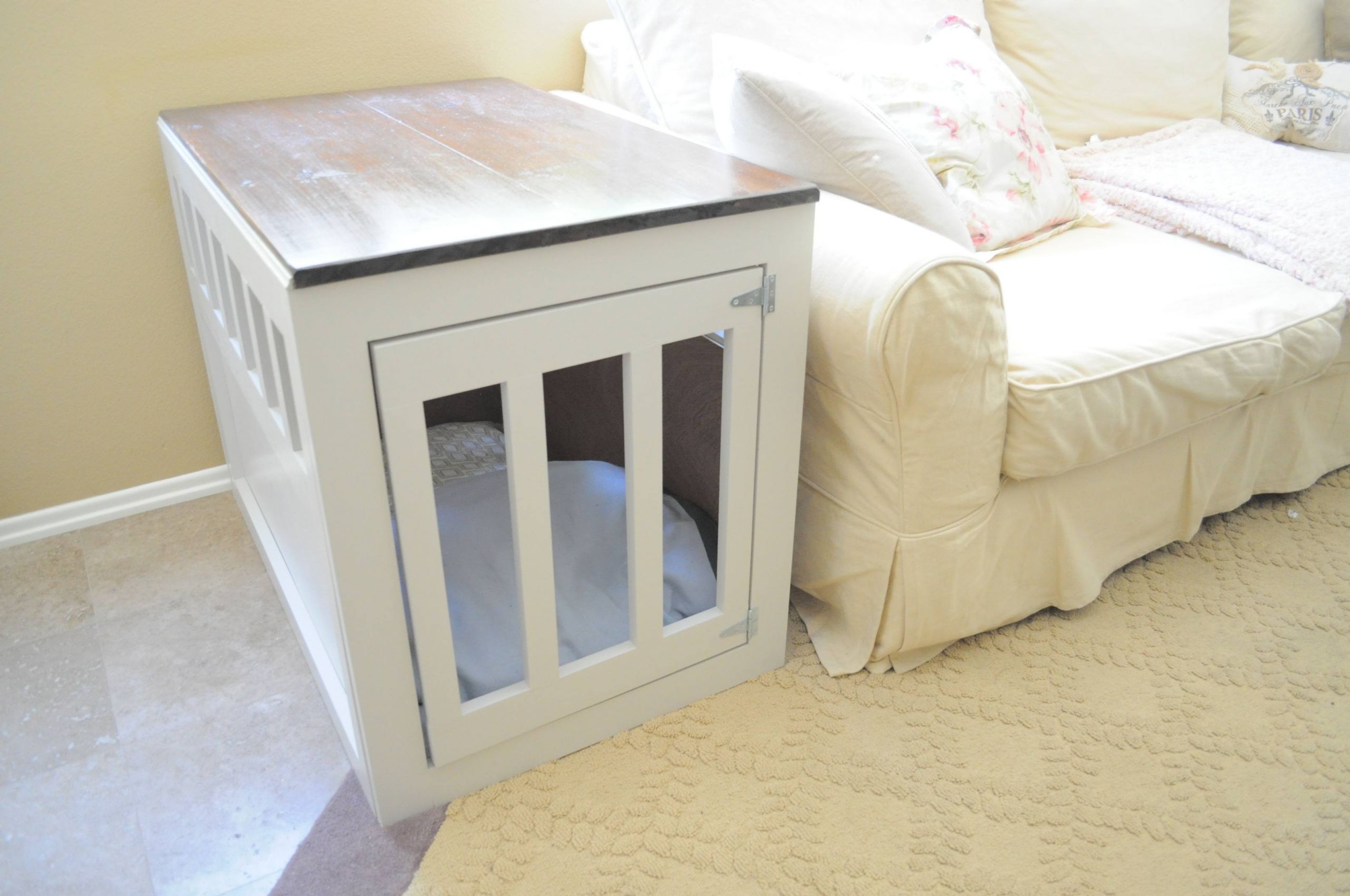 DIY Dog Crate Bed
 Every Dog Owner Should Learn These 20 DIY Pet Projects