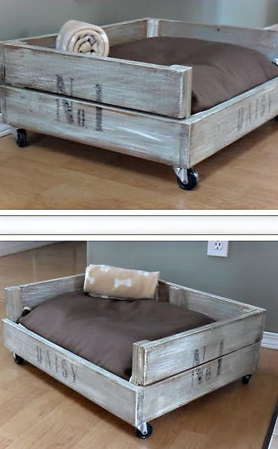 DIY Dog Crate Bed
 29 Epic DIY Dog Bed Ideas For Your Furry Friend
