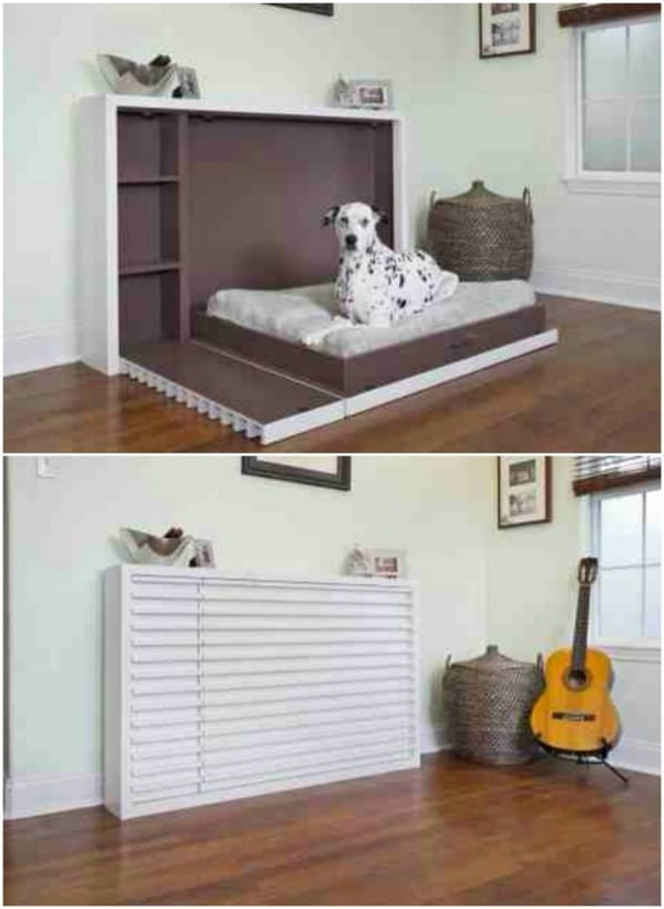 DIY Dog Crate Bed
 20 Easy DIY Dog Beds and Crates That Let You Pamper Your