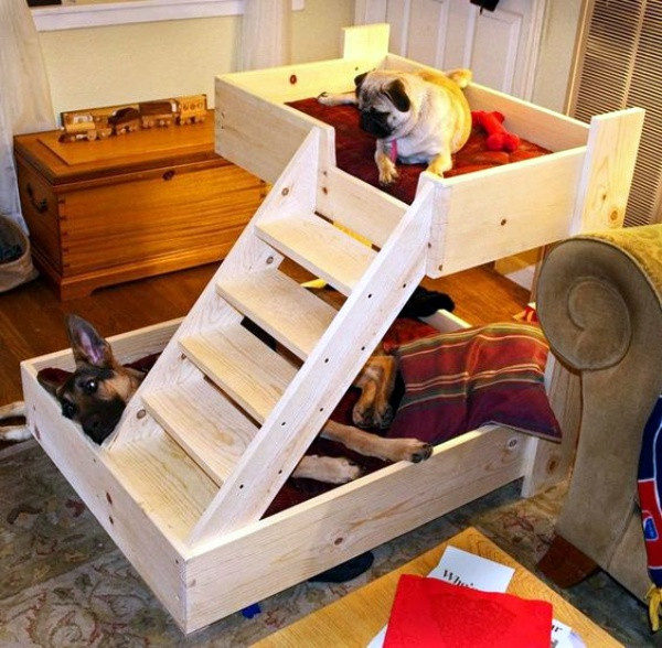 DIY Dog Crate Bed
 15 Fabulous DIY Dog Crate Ideas