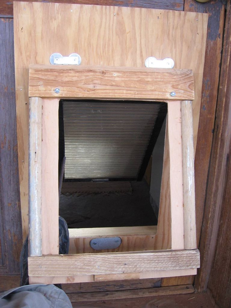 DIY Dog Door Flap
 A Dog Door the Two Flap Solution 8 Steps with