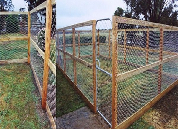 DIY Dog Fencing
 Cheap Dog Fence Ideas Bing images