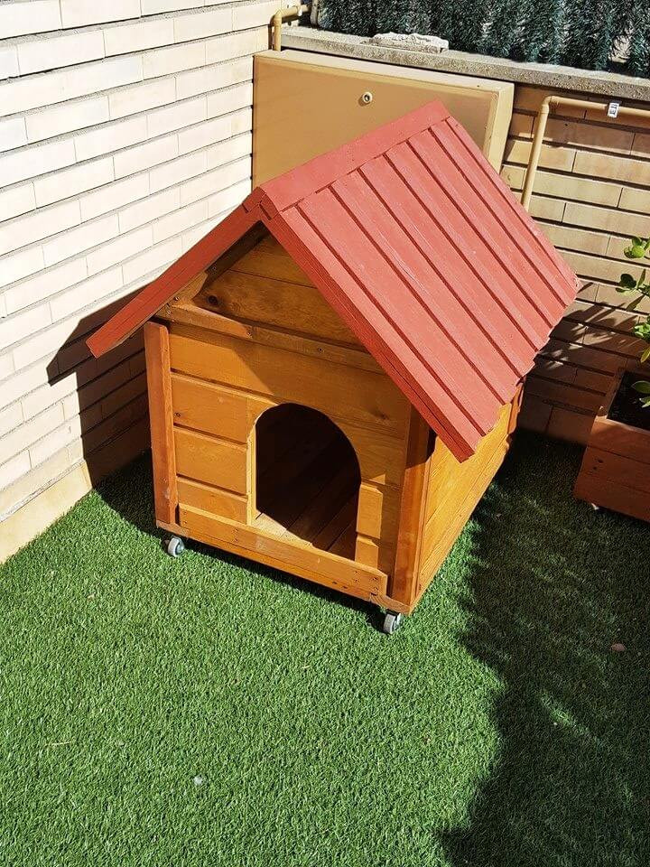 DIY Dog Kennel Roof
 50 DIY Pallet Ideas That Can Improve Your Home