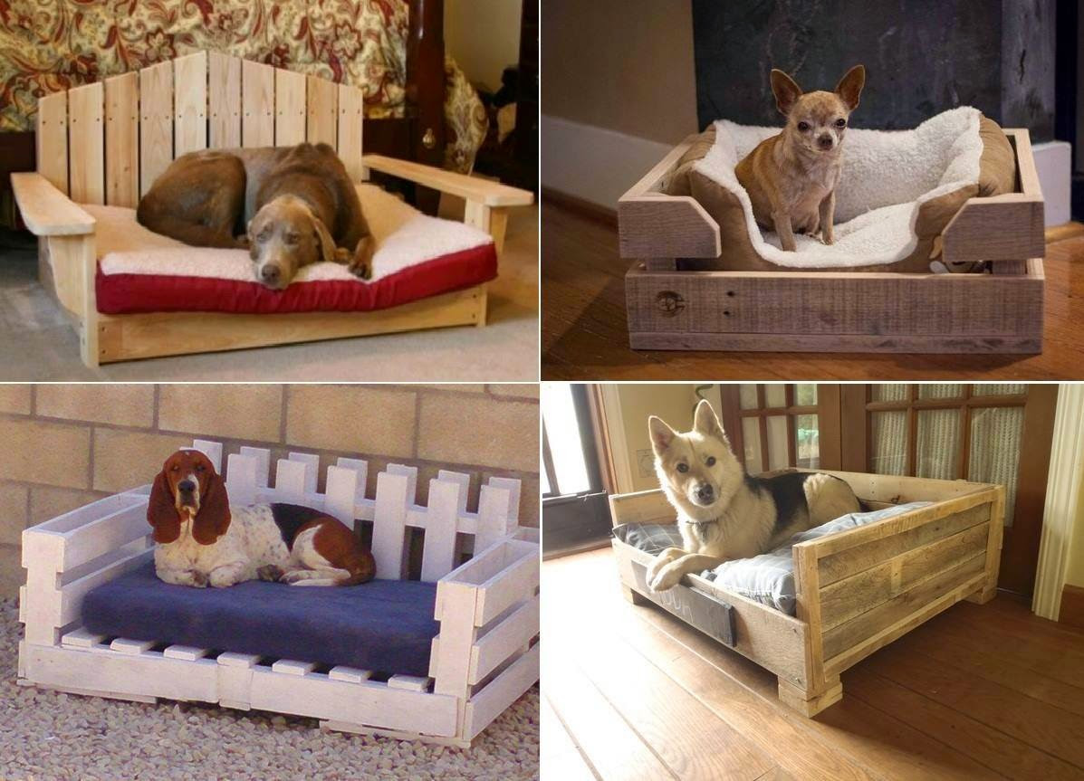 DIY Dog Pallet Bed
 Ideas & Products DIY Pallet Dog Bed