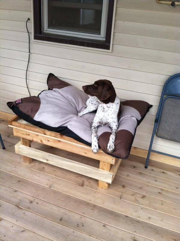 DIY Dog Pallet Bed
 DIY How to Build a Pallet Dog Bed