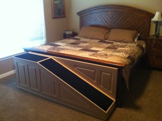 DIY Dog Ramp For High Bed
 Items similar to Dog Ramp with Storage on Etsy