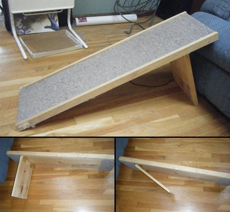 DIY Dog Ramp For Stairs
 Pin by Christine Morrison on DIY for doggies