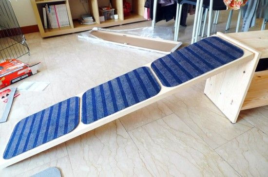 DIY Dog Ramp For Stairs
 Dachshund ramp Ikeahack DIY Home Improvements
