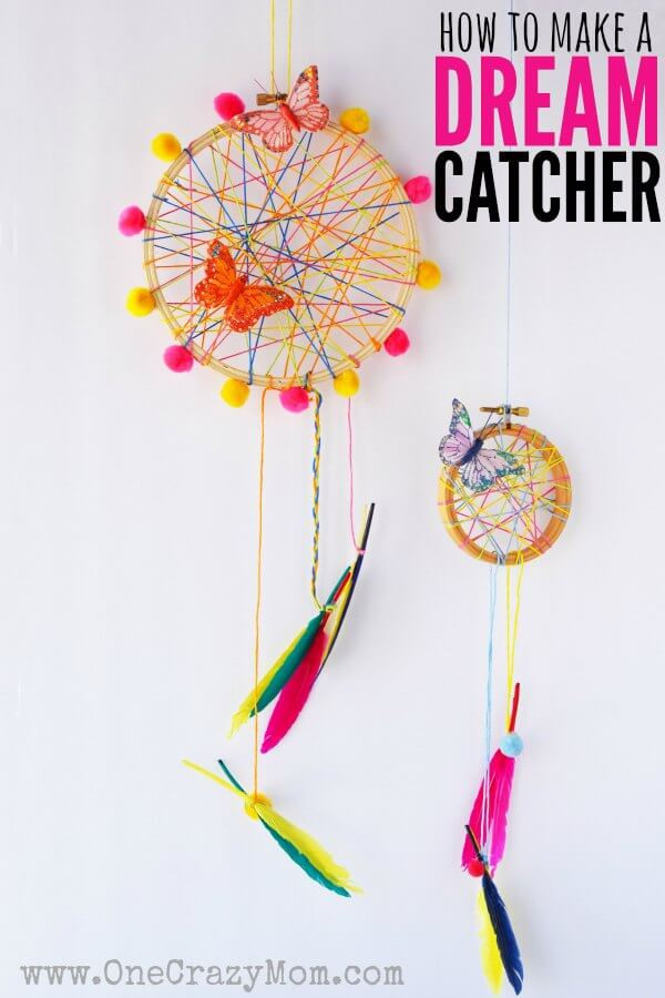 DIY Dreamcatcher For Kids
 How to Make a DreamCatcher for Kids Fun and Colorful