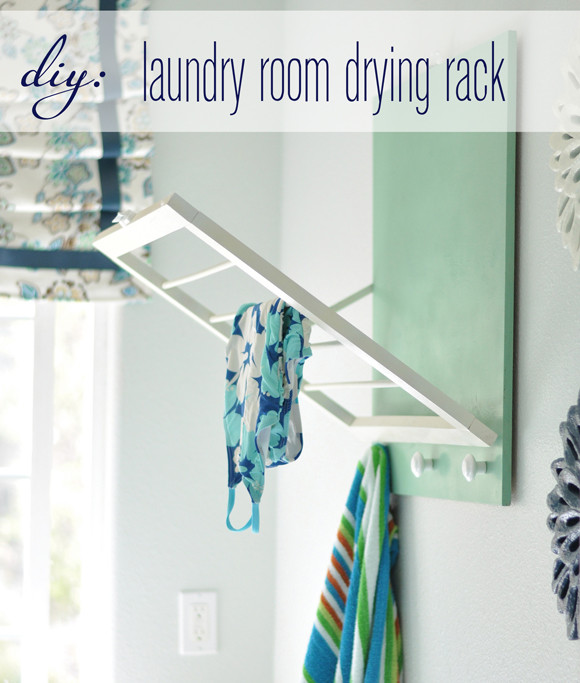 DIY Drying Racks
 DIY Laundry Room Drying Rack